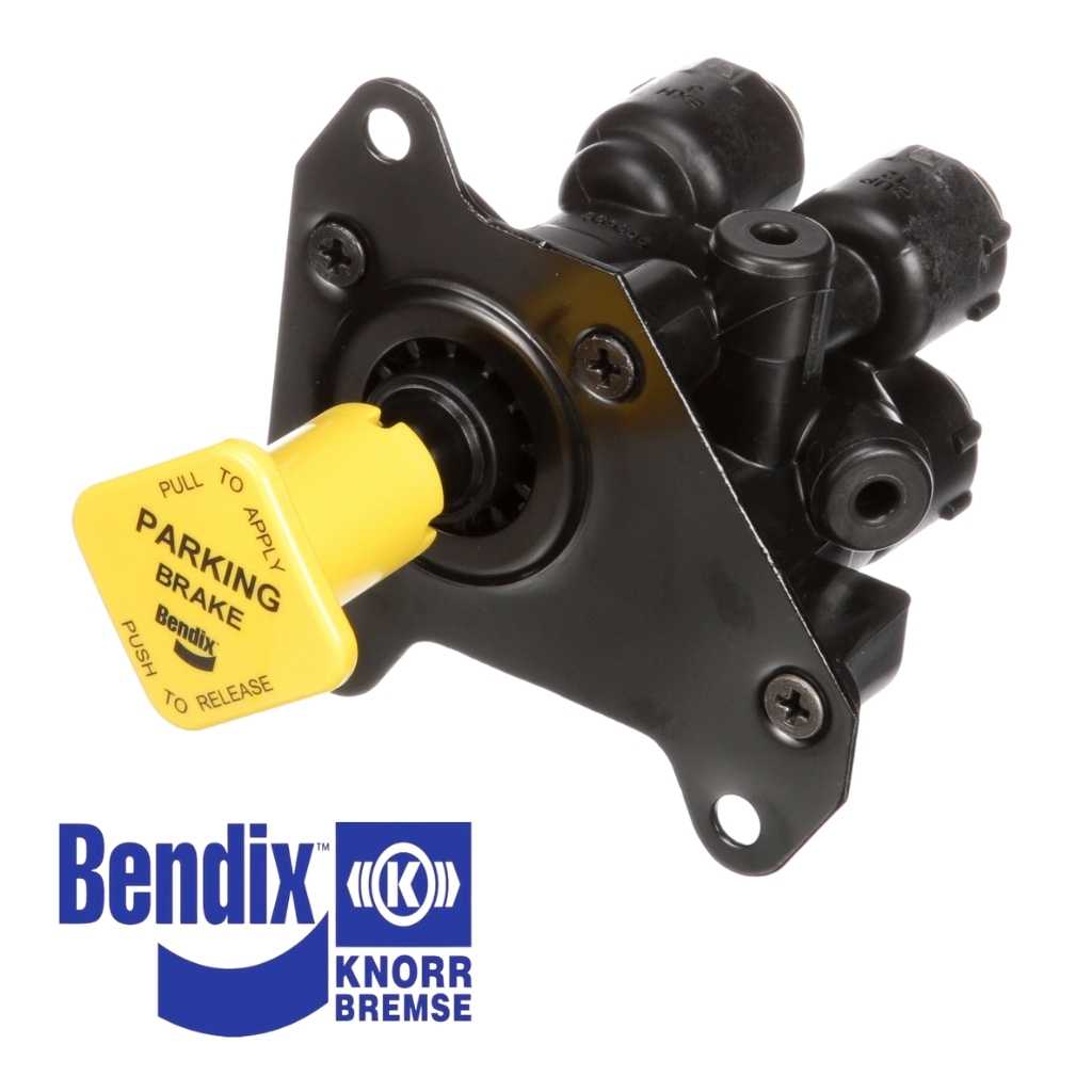 Válvula de Tablero PP-DC con Conexiones 65690 Bendix