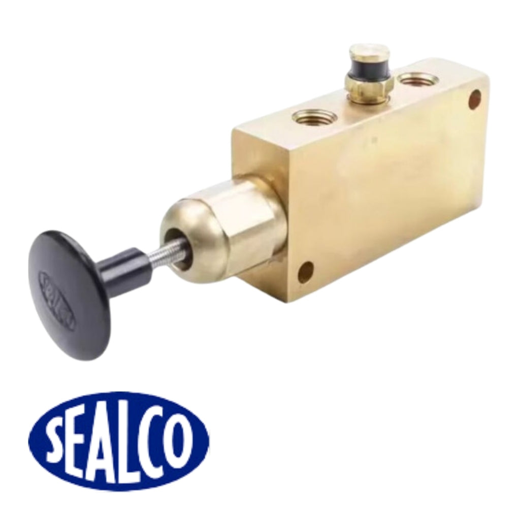 Válvula 5 Puertos 2 Vias Para Retractil 1/4 Np Sealco 152000