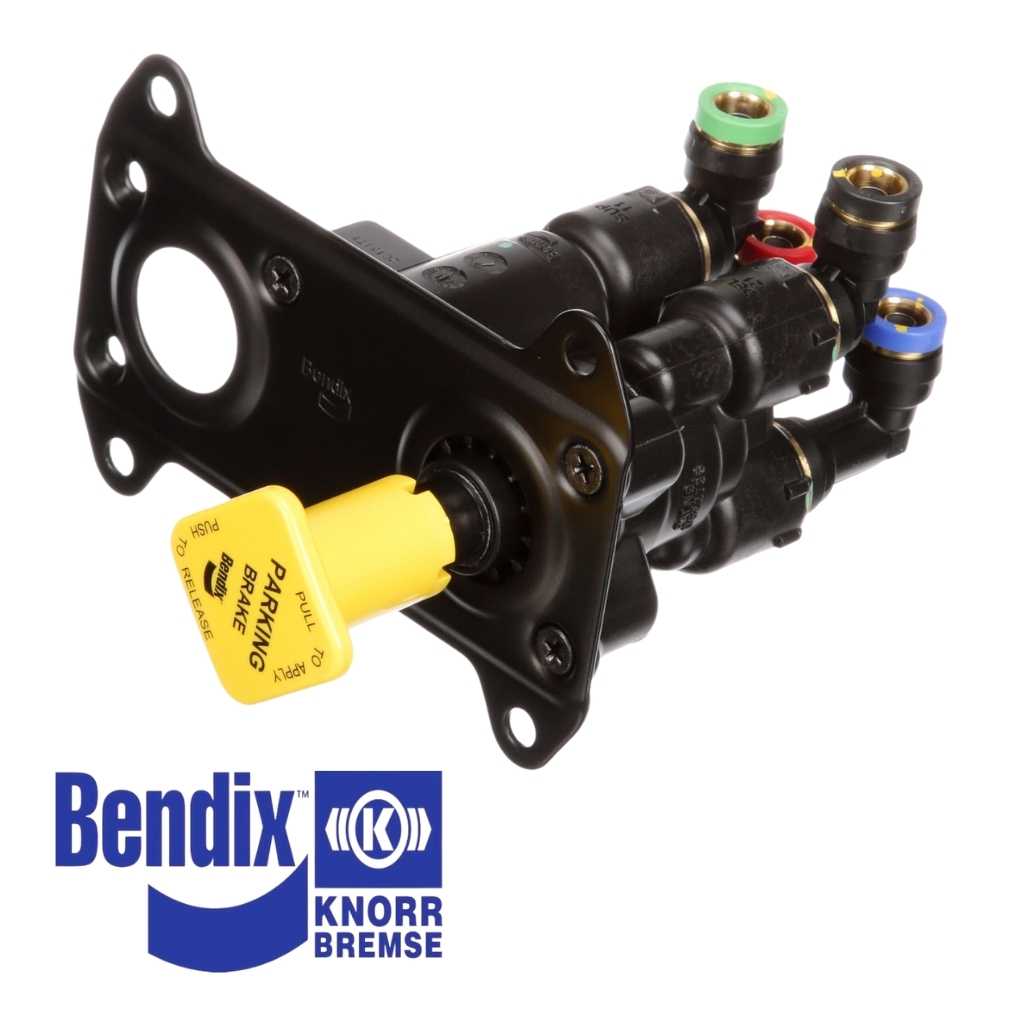 Válvula de Tablero PPDC Rápida en Codo Placa Bendix 801315 2