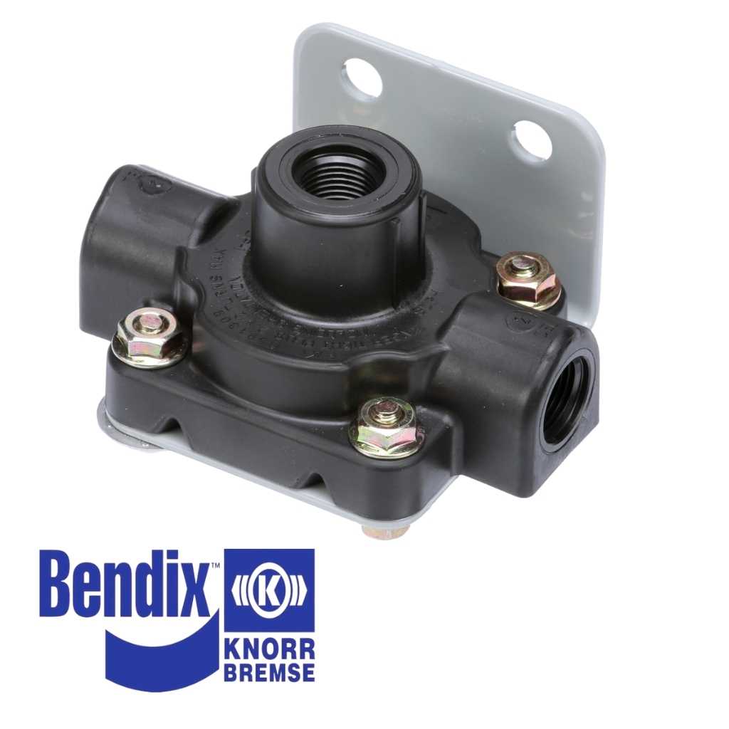 Válvula de Escape Rápido QRN S-3/8 E-3/8 NPT Bendix 802743