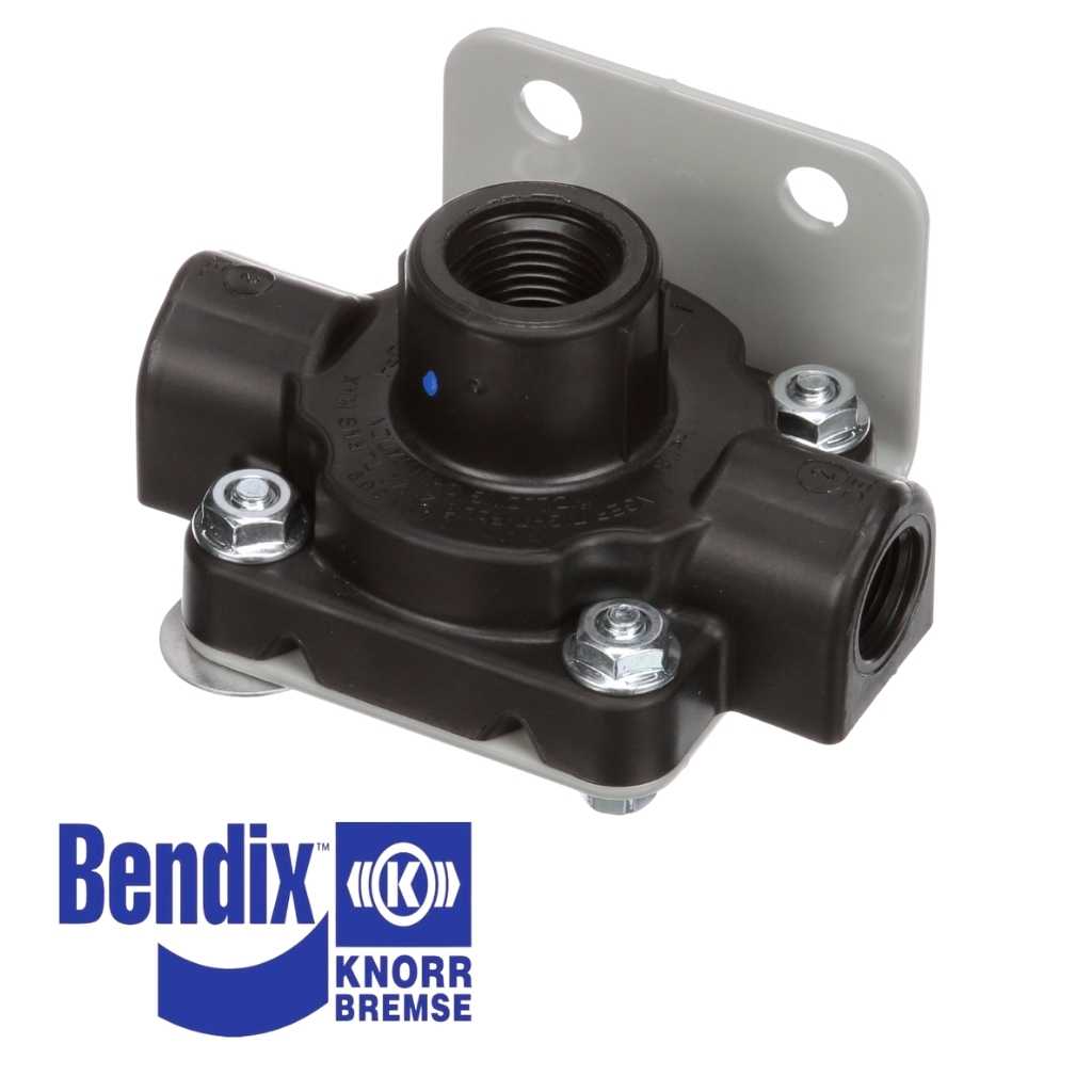 Válvula de Escape Rápido QRN S-1/2 E-3/8 NPT 802745 Bendix