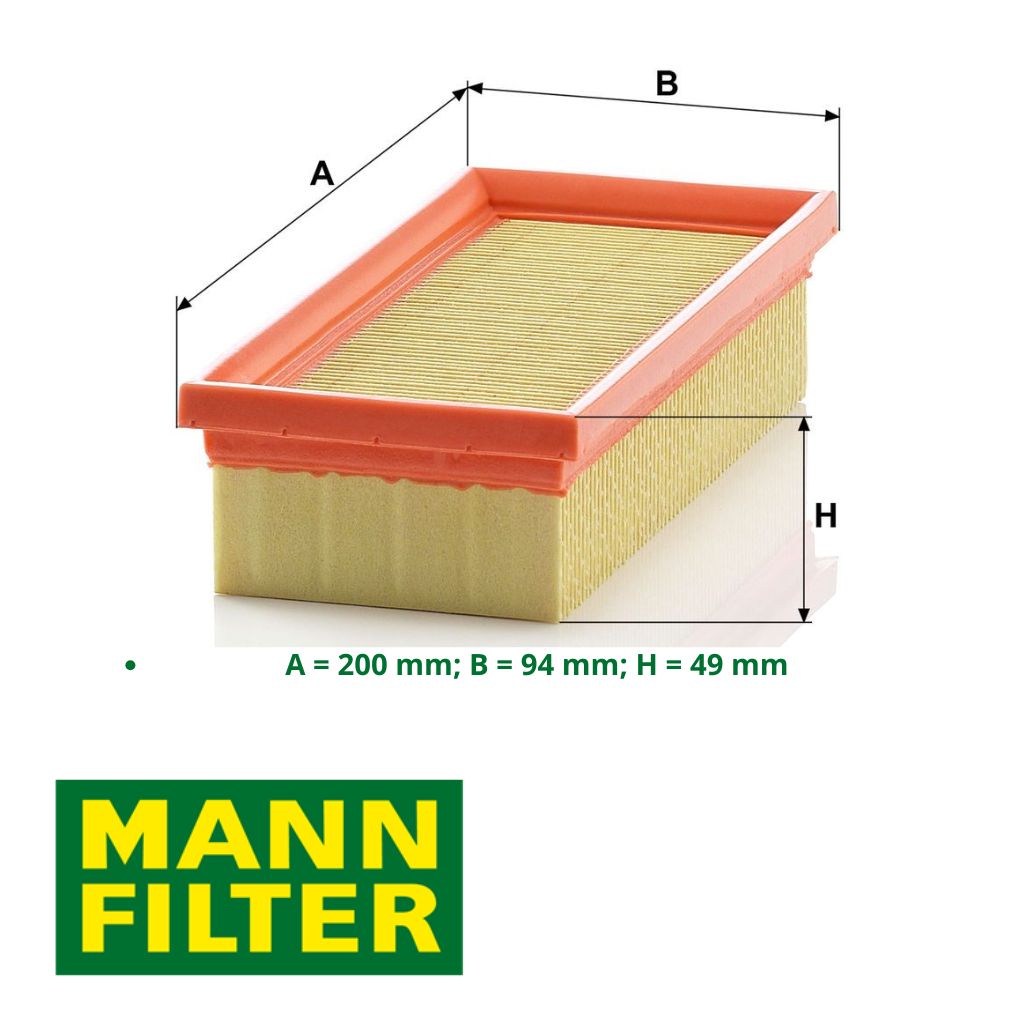 Filtro De Aire C2039 1pz Mann Filter,