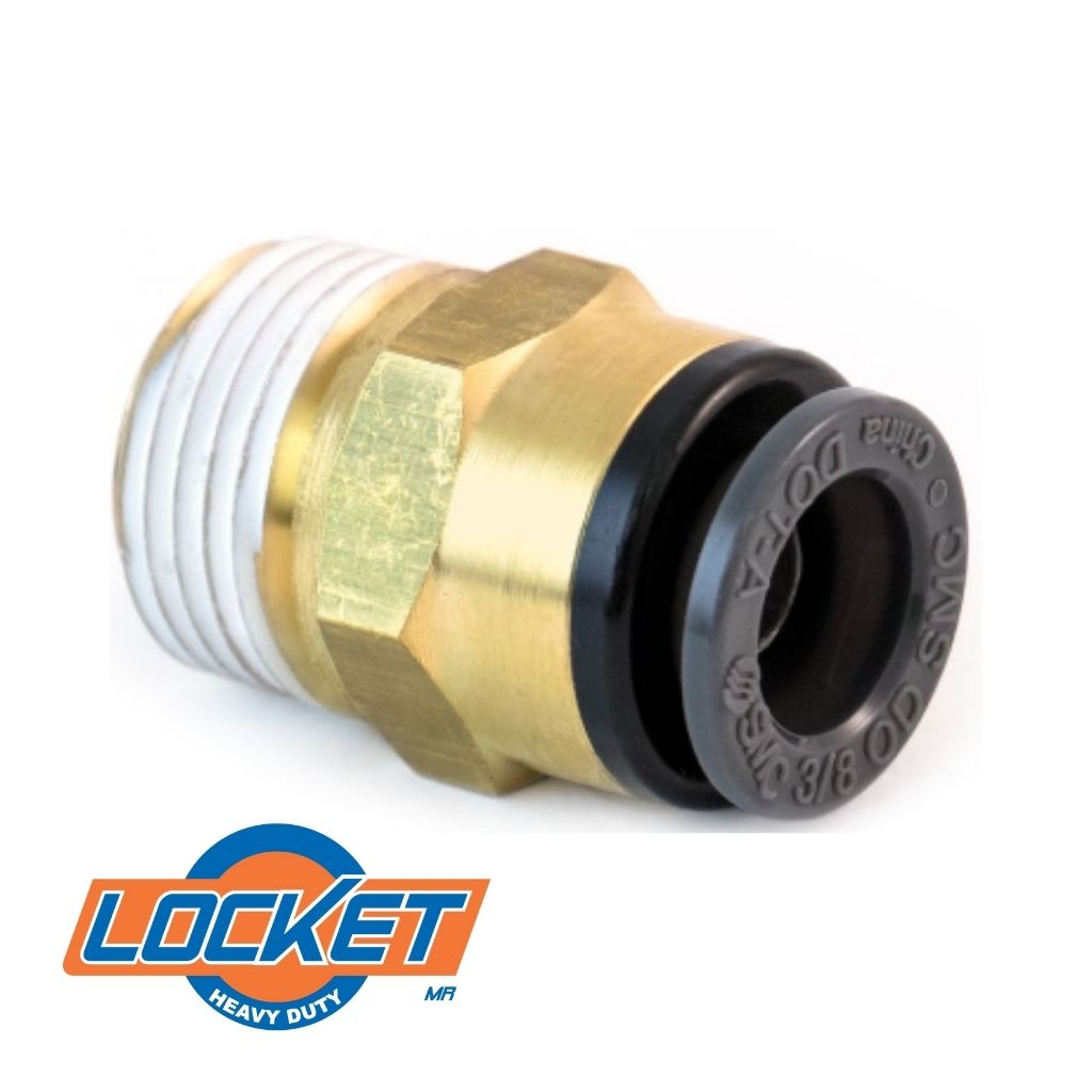 Conector Macho 3/4 Mang 1/2 Rosca Lk468x12x8 Pqt/2 Locket,