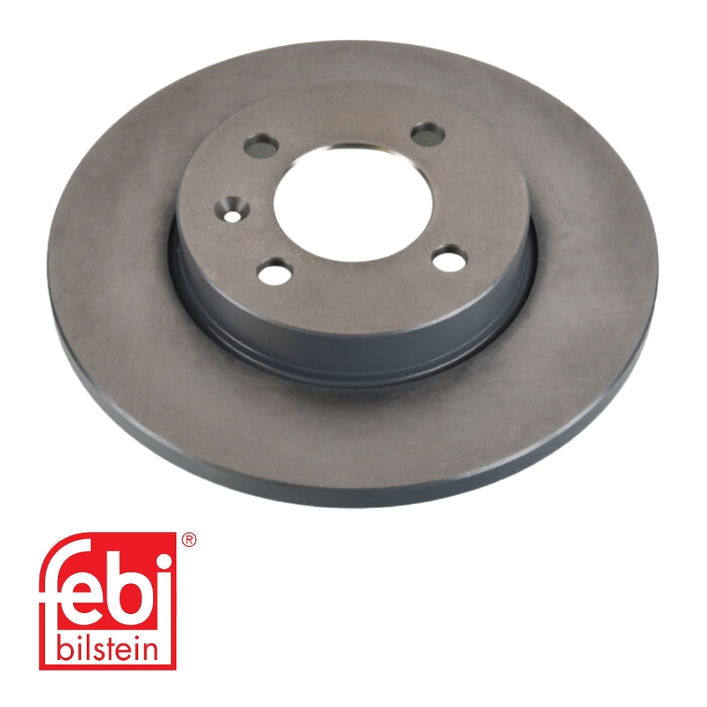 Disco De Freno Sólido (39.4Mm) F06310 Febi Montaje: Eje Delantero Para Seat Oem: 357 615 301