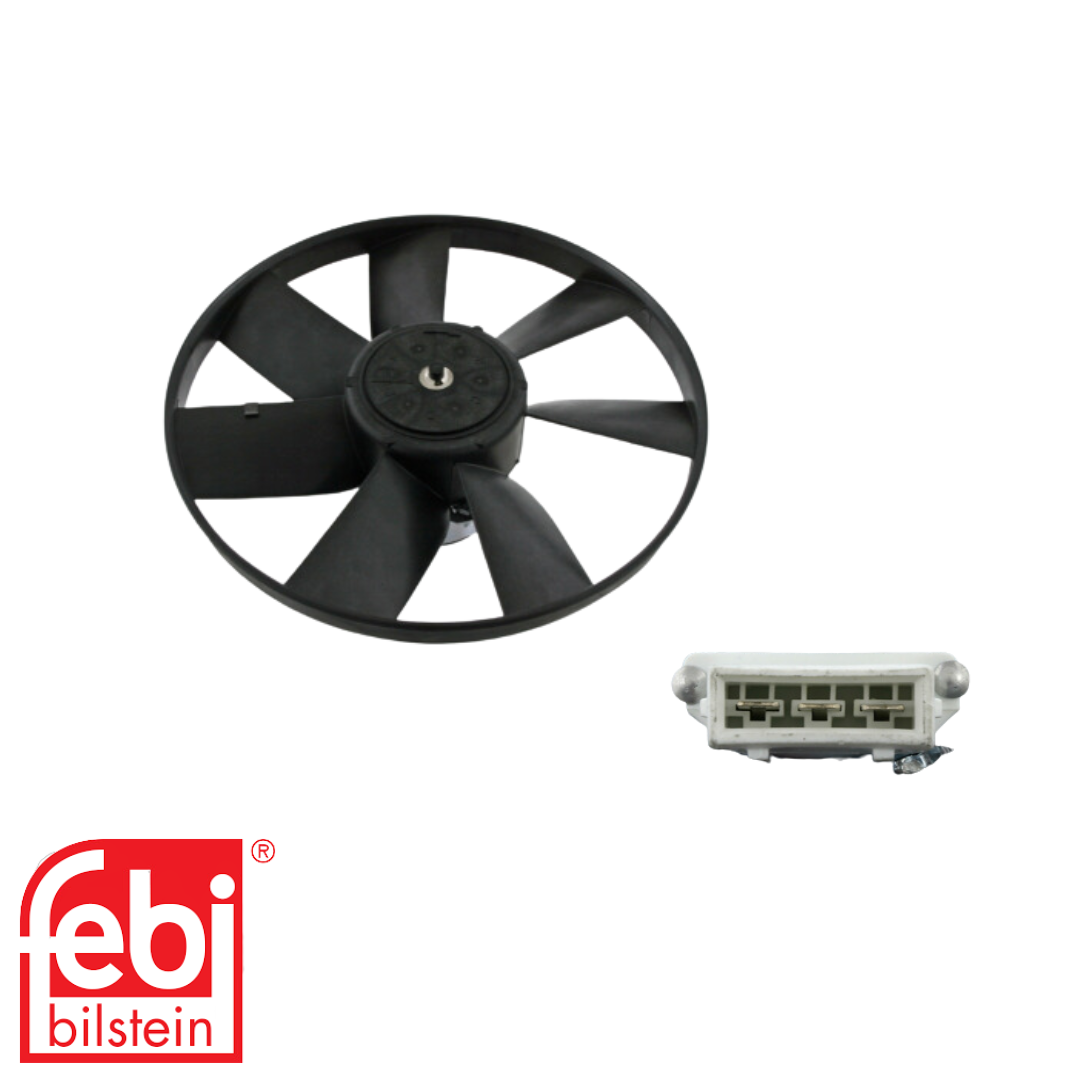 Motoventilador De Radiador (7 Aspas) F06993 Febi Para Vw Oem: 1H0 959 455