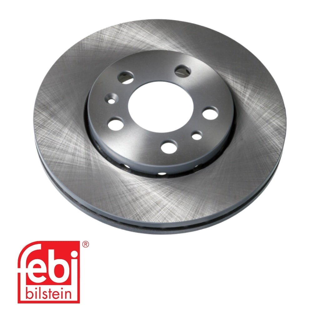 Disco De Freno Ventilado F14404 Febi Montaje: Eje Delantero Para Svw-Volkswagen (Shanghai) Oem: 6R0 615 301 C