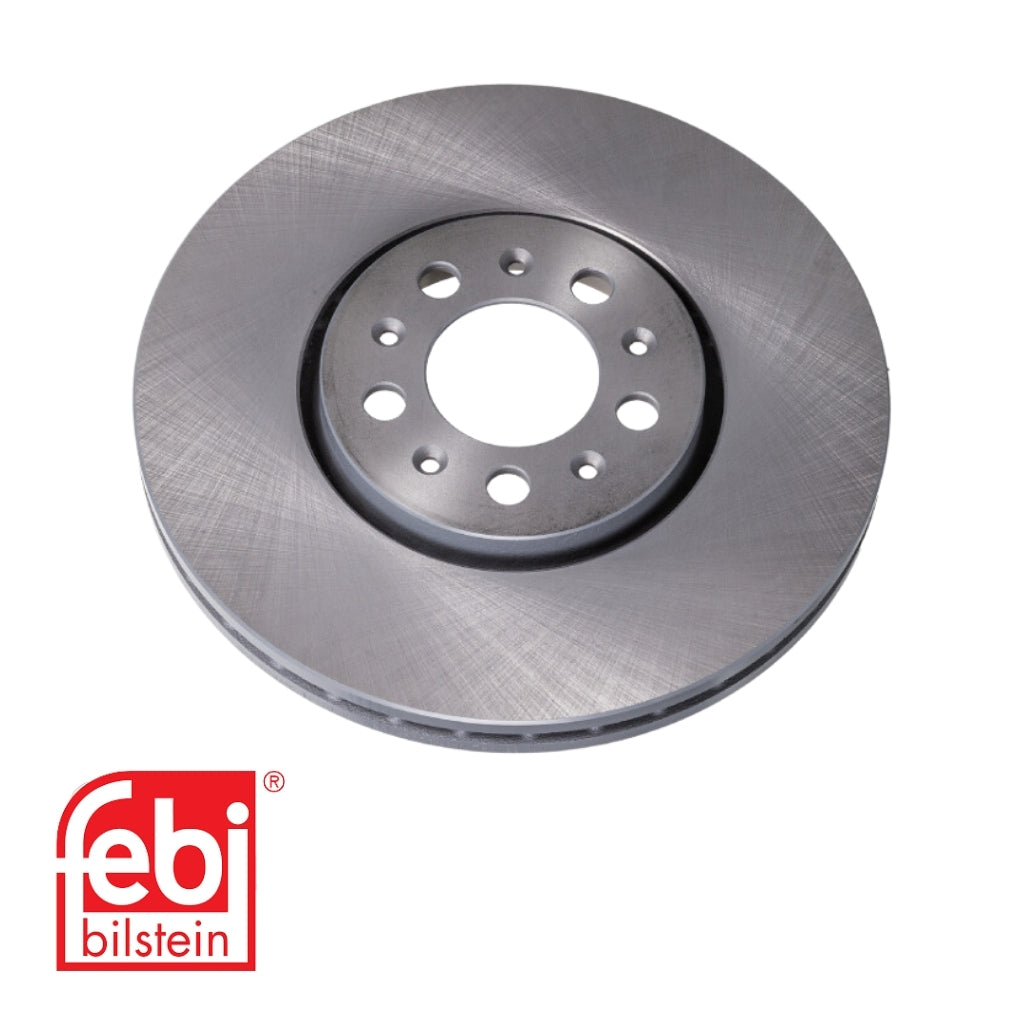 Disco De Freno Ventilado (34.2Mm) F19370 Febi Montaje: Eje Delantero Para Svw-Volkswagen (Shanghai) Oem: 6R0 615 301 D