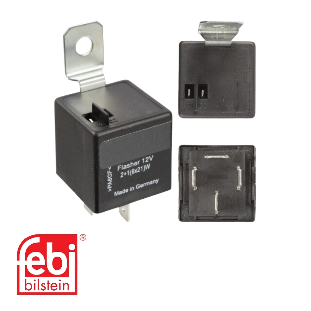 Relevador De Intermitentes (4 Pines) F22605 Febi Para Vw Oem: 431 953 231