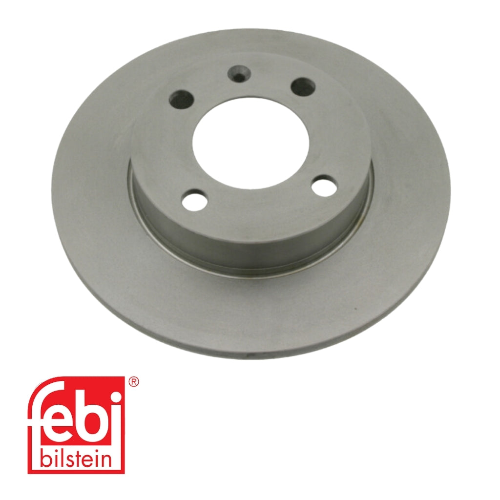 Disco De Freno Sólido F22876 Febi Montaje: Eje Trasero Para Vw Oem: 6N0 615 601 A
