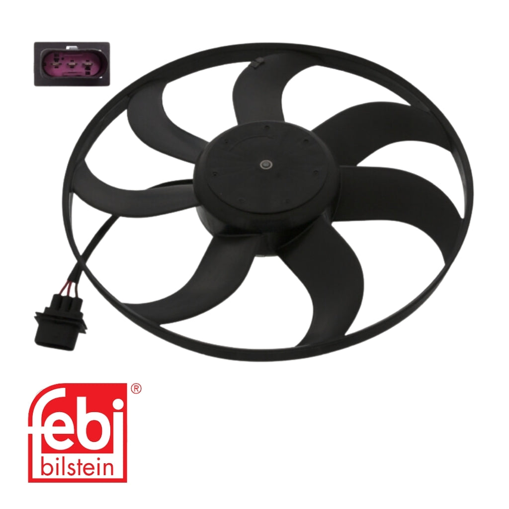 Ventilador De Radiador F46565 Febi Para Skoda Oem: 6R0 959 455 C
