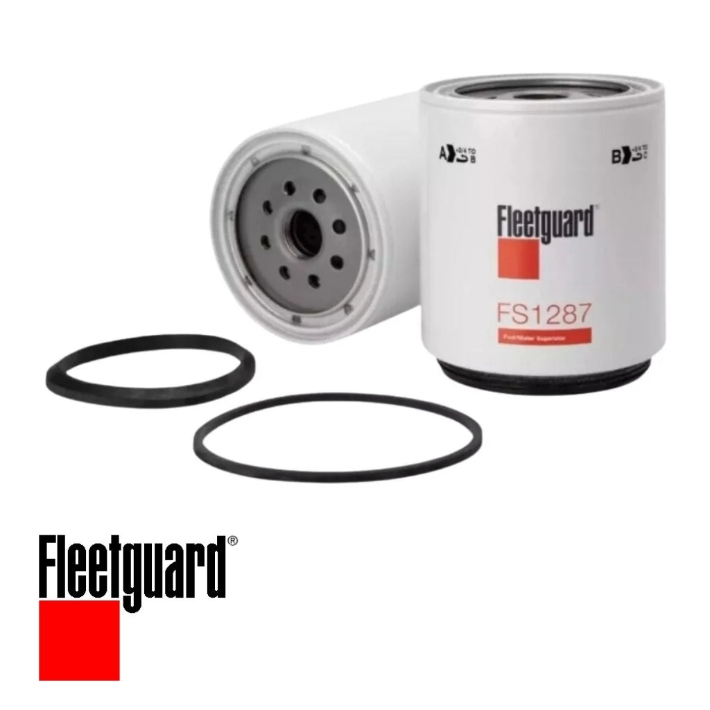 Fs1287 Filtro Separador De Agua Spin On, Ford Cat Fleetguard
