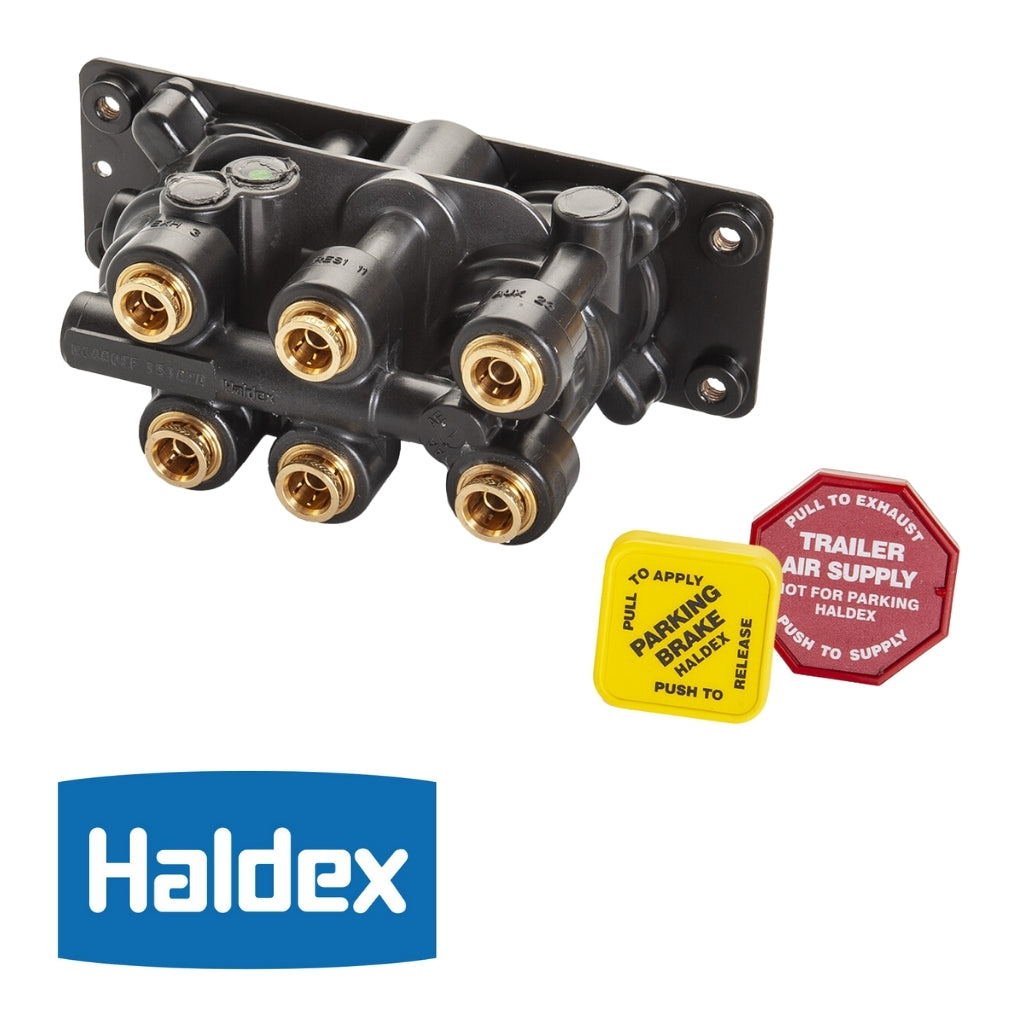 Válvula De Tablero MV3 6 Salidas Para Camión Kn20607 Haldex 4