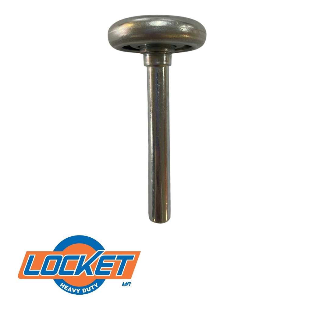 LK02510102 RODILLO DE ACERO PARA PUERTA CORREDIZA 2"