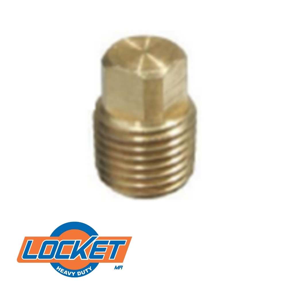 Tapón de Cabeza Cuadrada Bolsa con 10 pzs Locket LK109