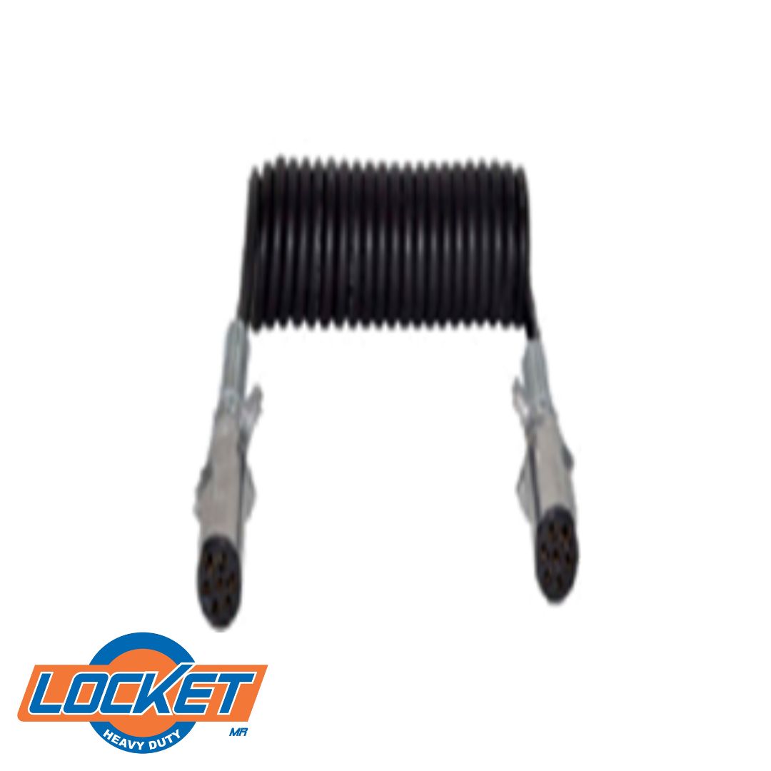 Cable 7 Polos Conector Macho 15'' Lk244621 1pz Locket,