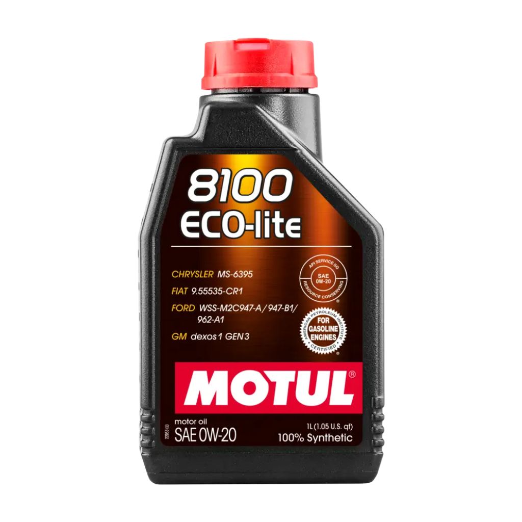 Aceite Motor Auto Motul 8100 0w20 Ecolite Dexos1 5l