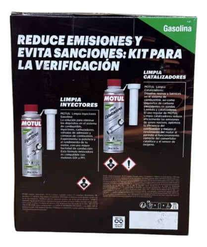 Kit Para La Verificación Reduce Emisiones Motul