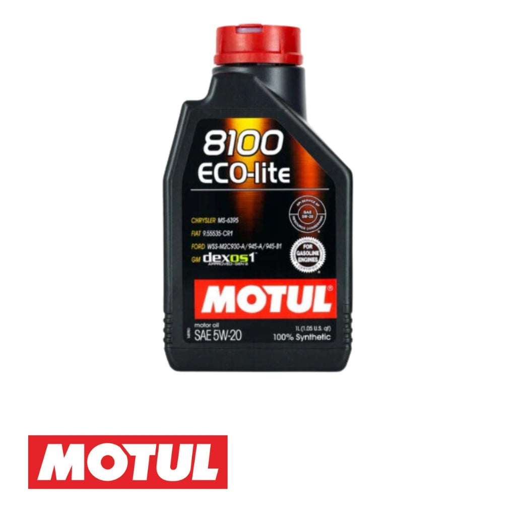 Aceite Motor 100% Sintetico 8100 1 Pza, Mt8100ecolite5w20-1l