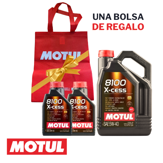 8100 X-cess 100% Sintetico Automotriz Gasolina Y Diesel