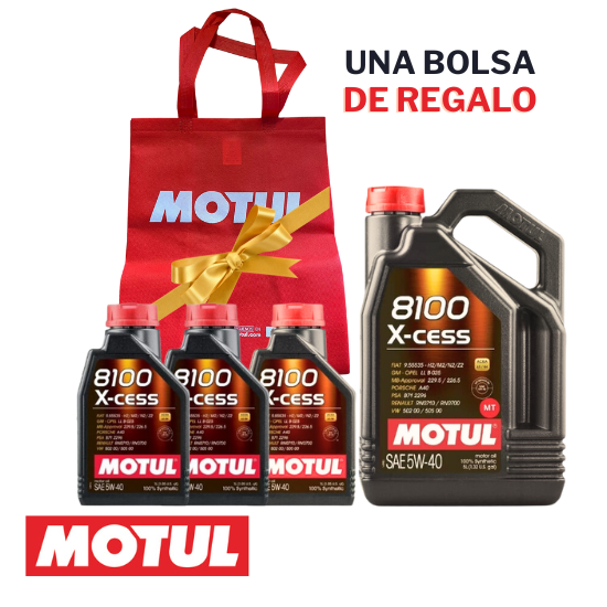 8100 X-cess 100% Sintetico Automotriz Gasolina Y Diesel
