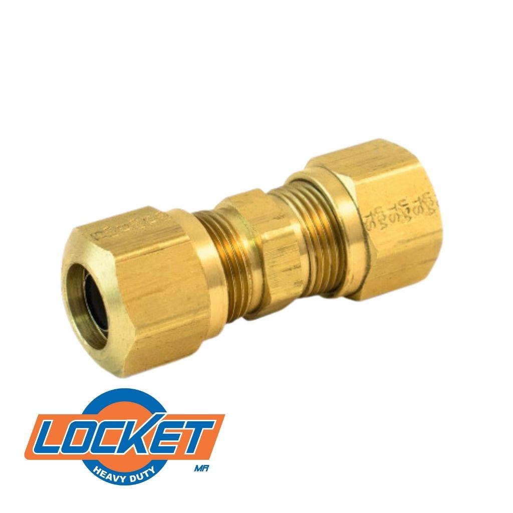Lk462x6,unión Para Manguera De Nylon 3/8, Pq10 Pz Locket