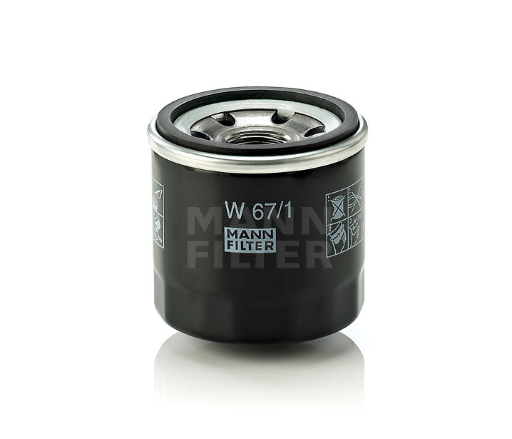 W67/1 Filtro De Aceite Nissan Np300, D23 Mann Filter,