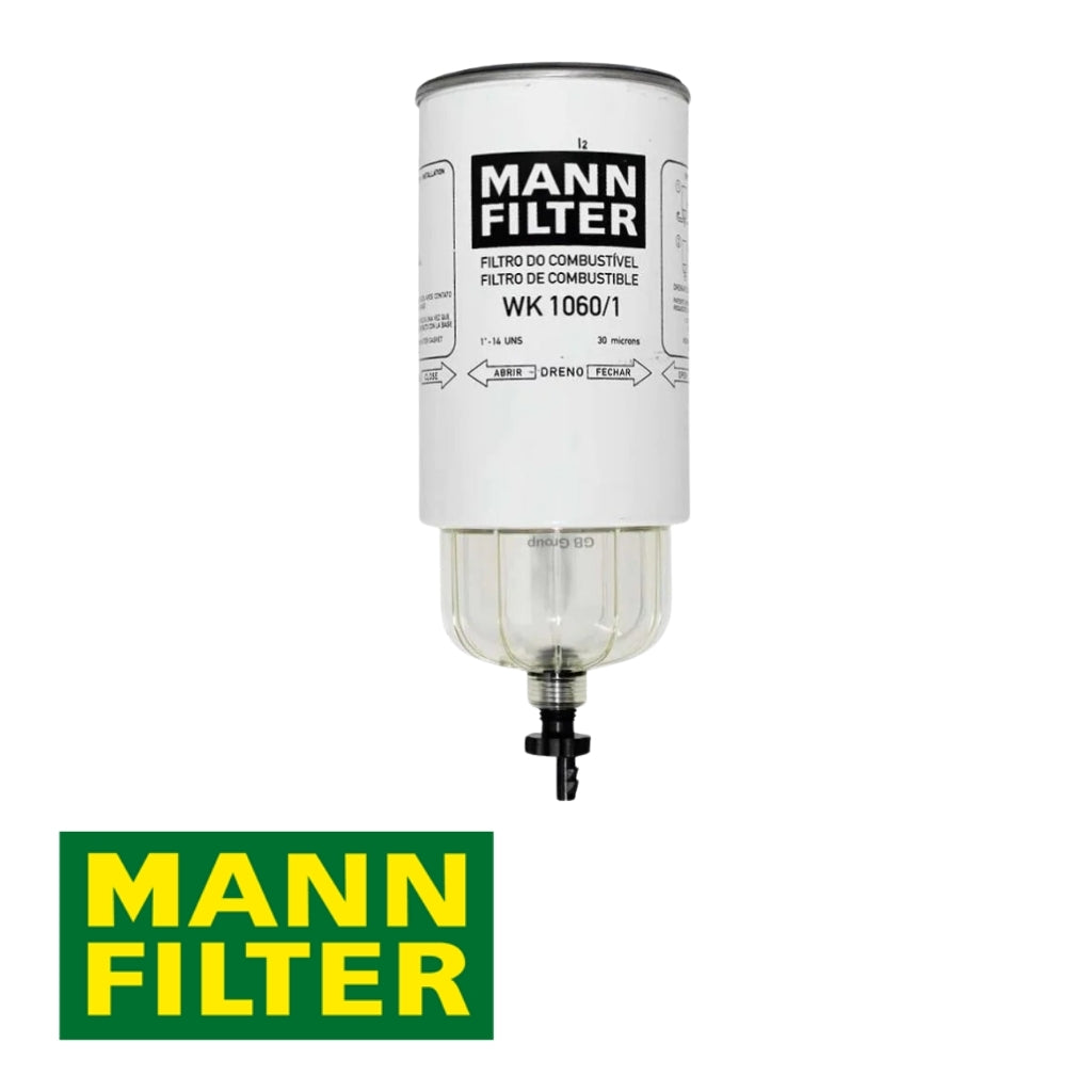 Wk1060/1 Filtro De Combustible Carterpillar Mann Filter,