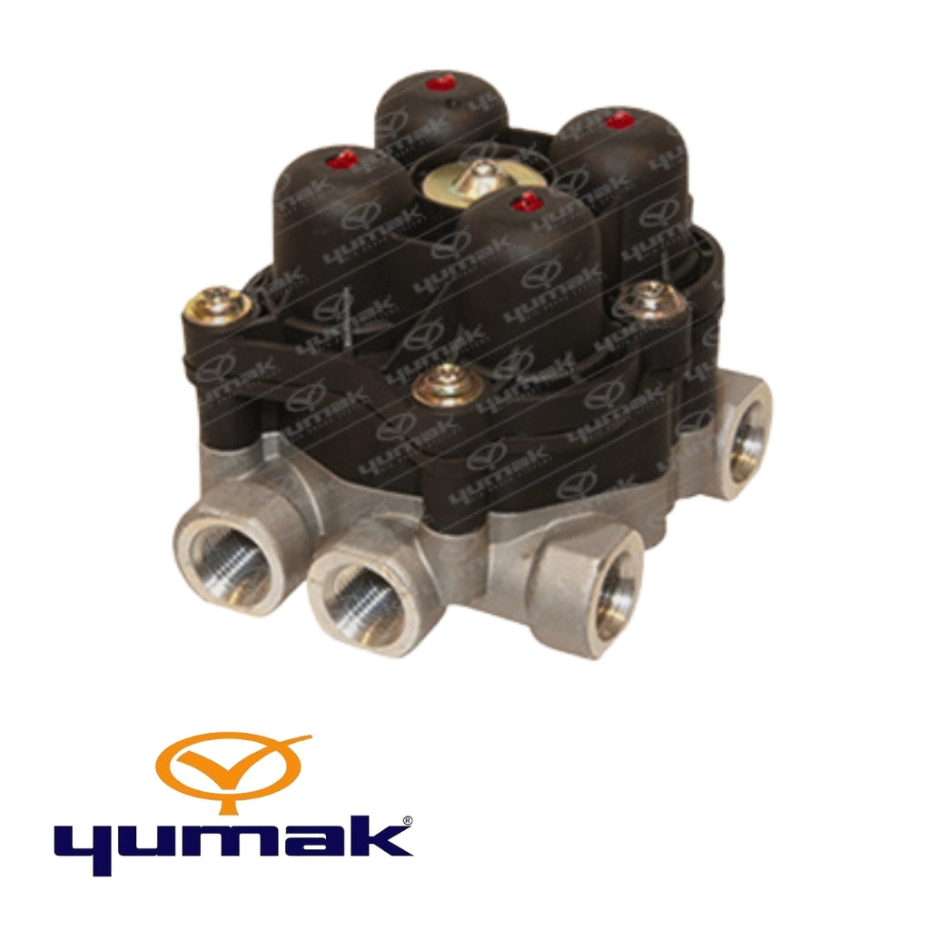 05.02.007 Válvula Protectora 4 Circuitos Tipo Ae4604 Yumak,