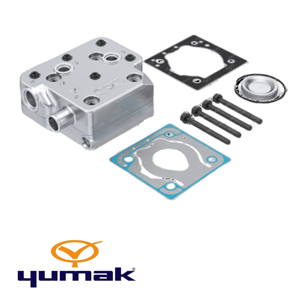 Foto con logo de Cabeza para Compresor ISX ISC un Pistón Yumak RK01483