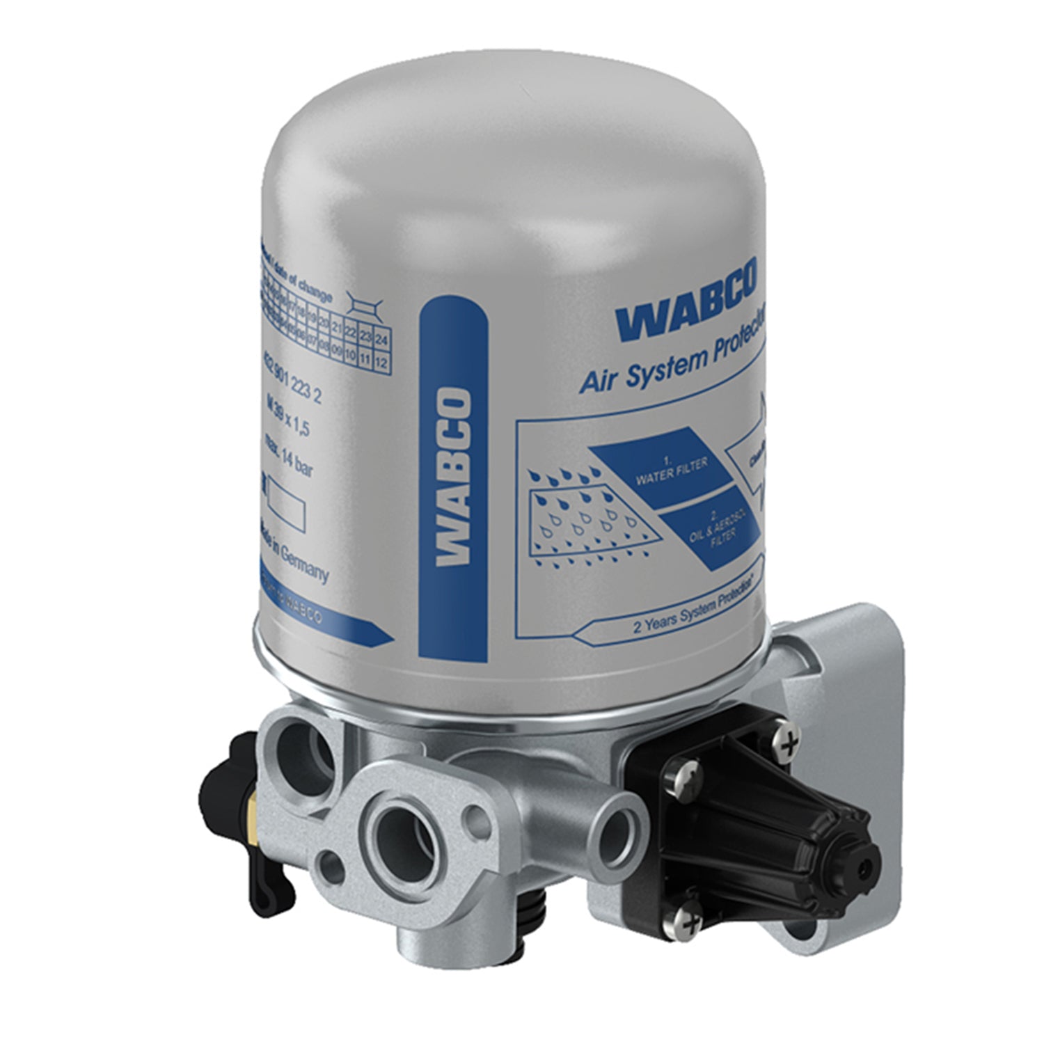 Secador de Aire 13 Bar para M Benz Multego 9324000180 WABCO 1