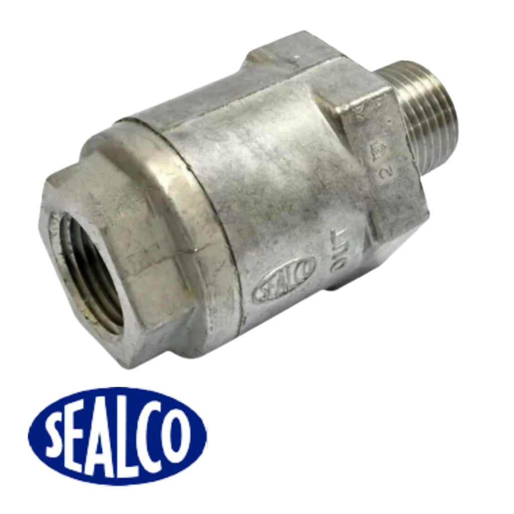 Válvula De Retención De 1/2 H m Sealco Tanque Freno De Aire