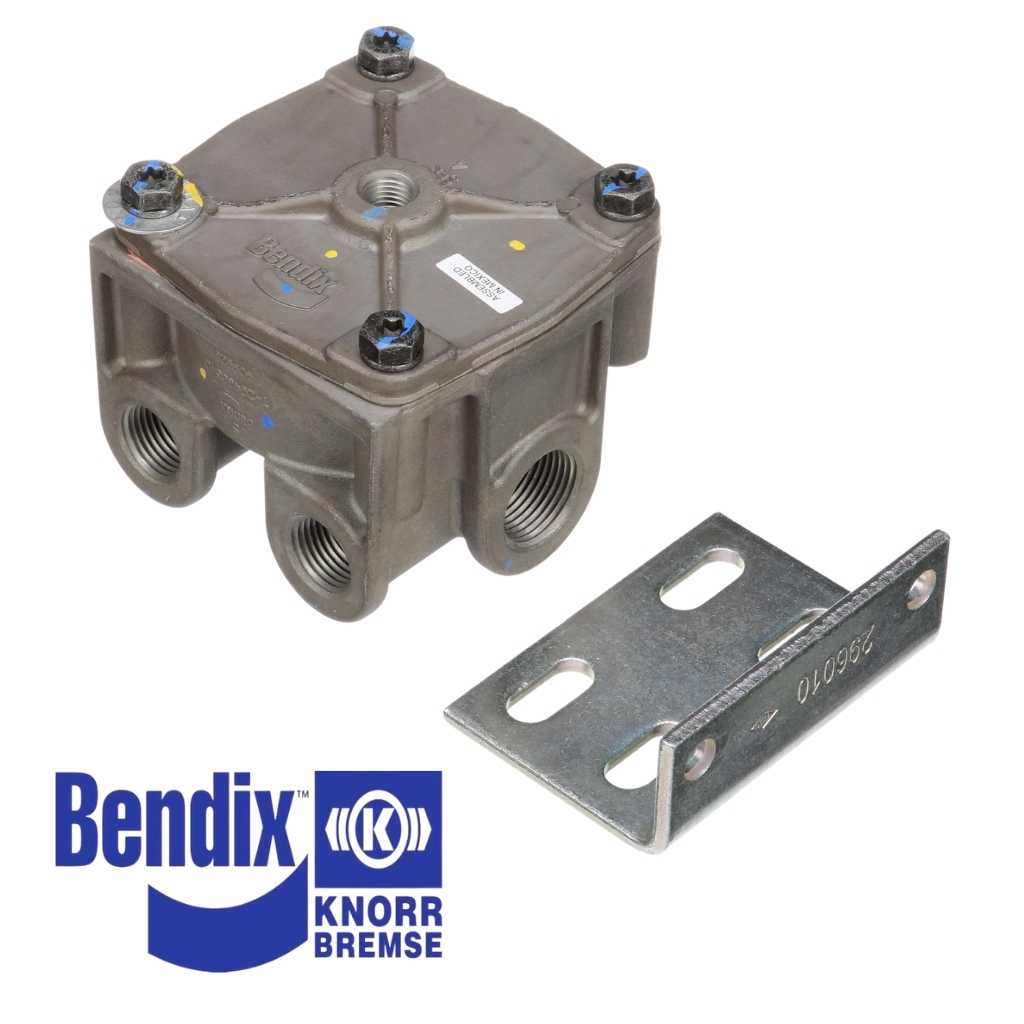 Válvula de Relevo R12 2 Horizontal 4 PSI 103009N Bendix