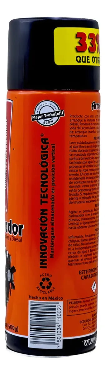 Arrancador de Motores Gasolina y Diésel 610ml ECO104 4