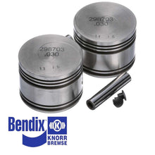 Pistón Tf 550 0.30 Bendix Para Compresor 107650 De Camión