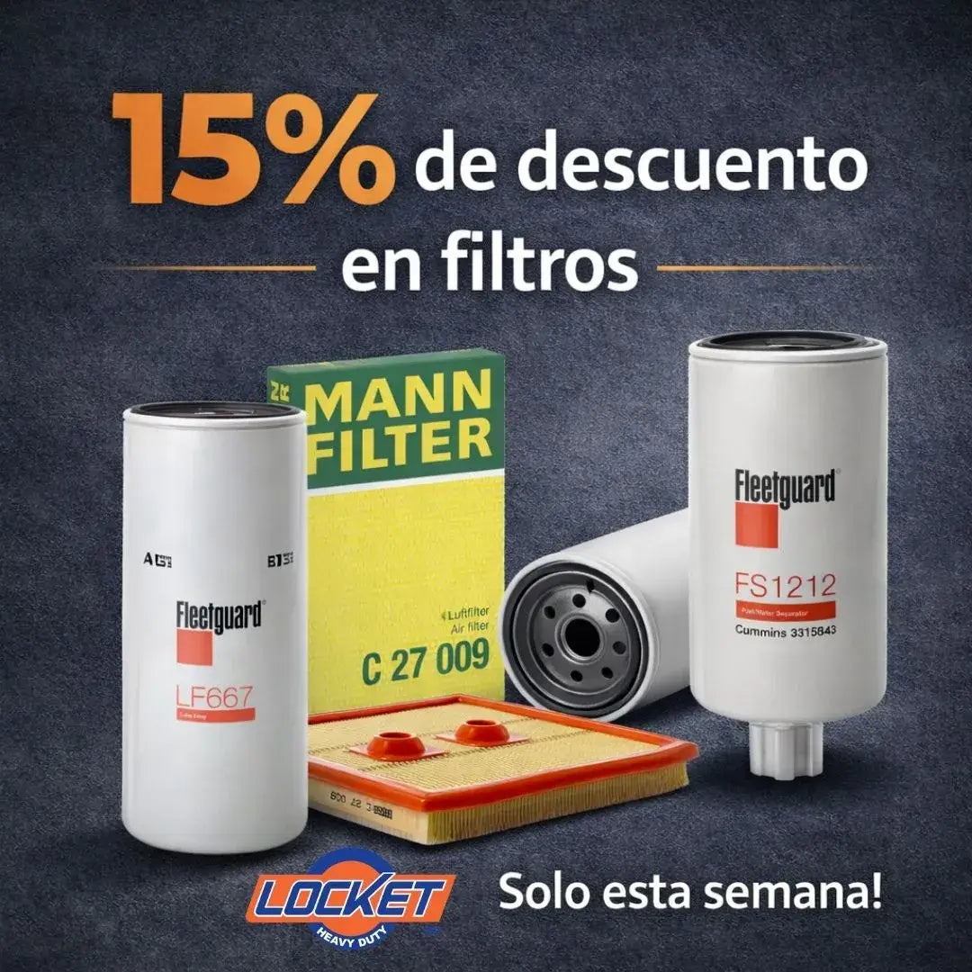 Banner movil de promoción para Locket Heavy Duty | Refacciones para Tractocamiones