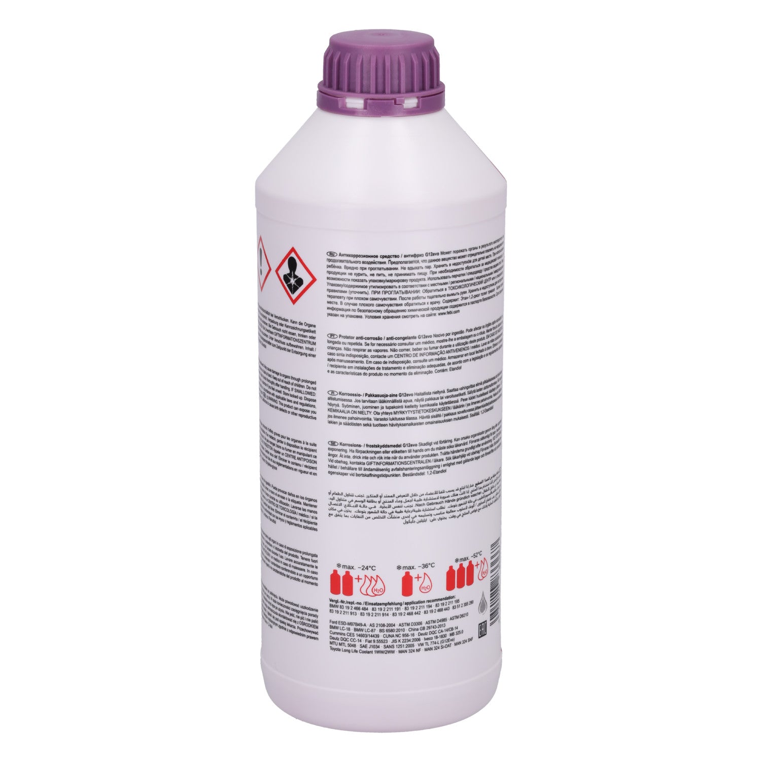 Anticongelante Concentrado G12 Evo 1.5L Violeta Febi F183366 2
