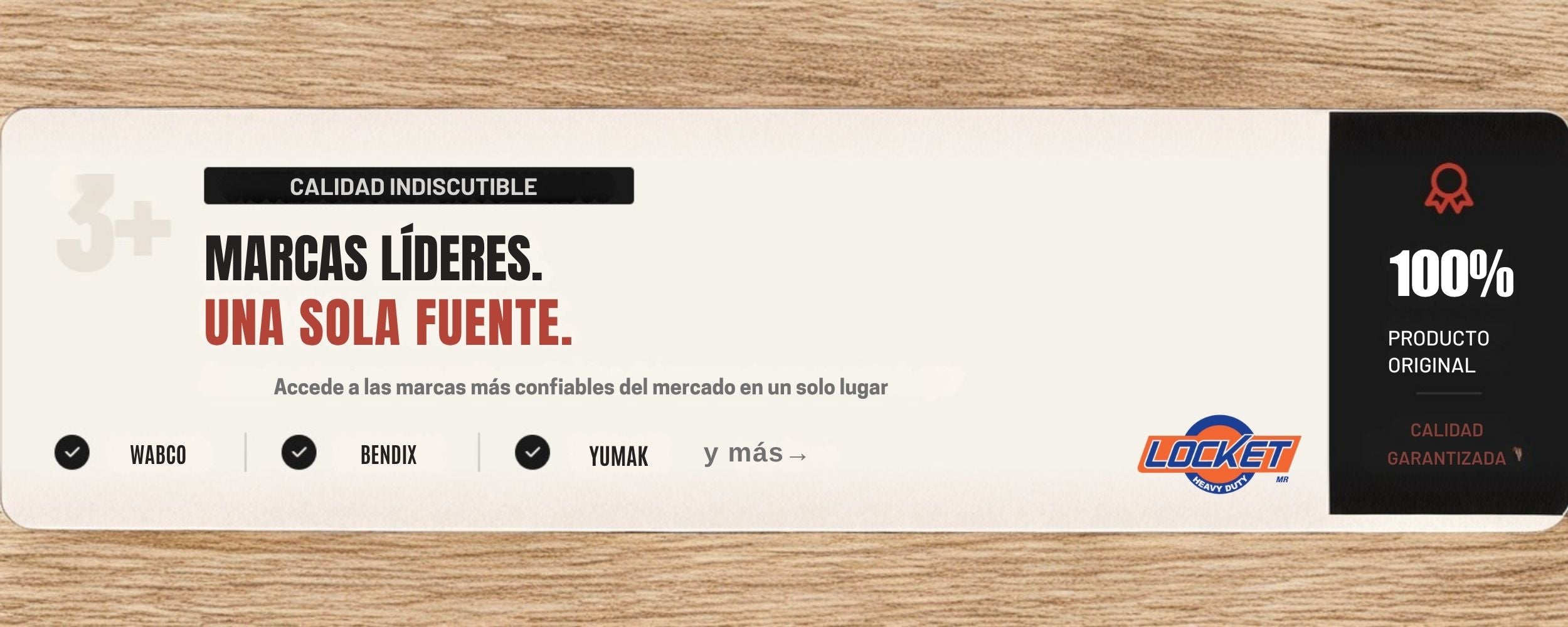 Locket Heavy Duty | Refacciones para Tractocamiones banner de marcas