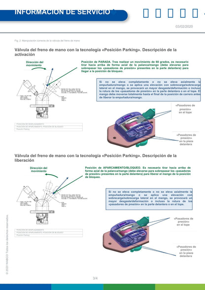 Válvula Freno De Estacionamiento Vochobus Wabco 8845025070 4