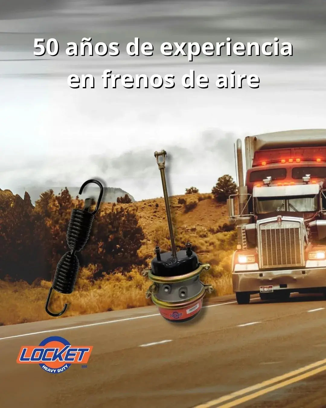 Locket tienda de frenos, banner de experiencia