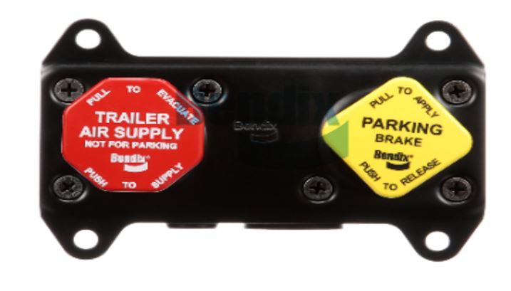 Válvula Tablero MV3 Conexiones Rápidas Rectas Bendix 800257 2