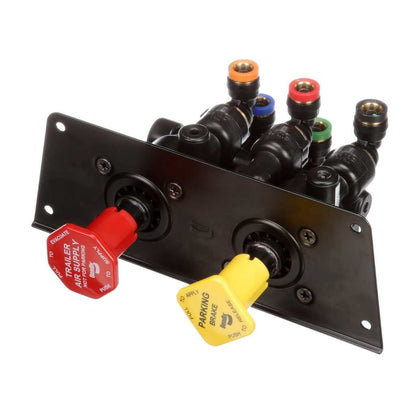 Válvula de Tablero MV3 Codo 3/8 Rápida Bendix 801631 1