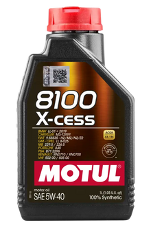 Aceite de Motor 8100 5W40 X-cess Sintético Motul 5L 1