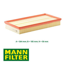 Filtro de aire C37153 Mann Filter para AUDI, SEAT Y VOLKSWAGEN