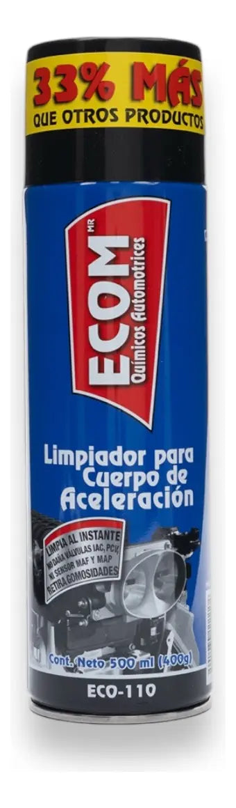 Limpiador para Cuerpo de Aceleración Ecom 500ml ECO110 2