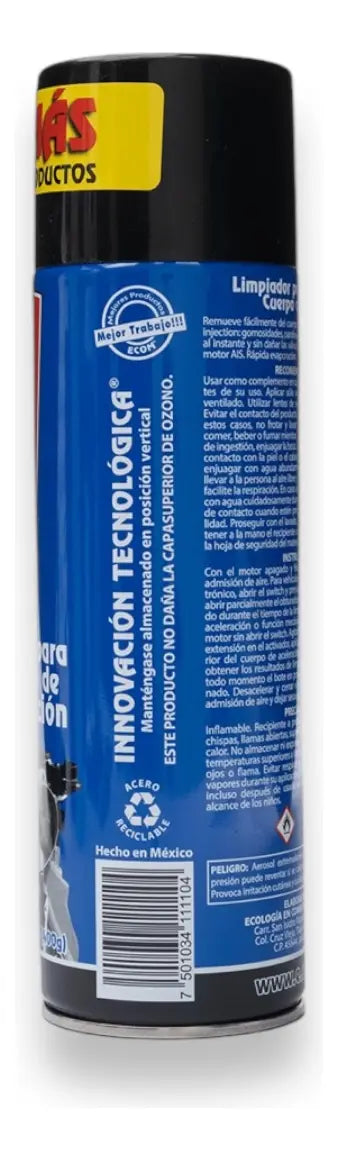 Limpiador para Cuerpo de Aceleración Ecom 500ml ECO110 4
