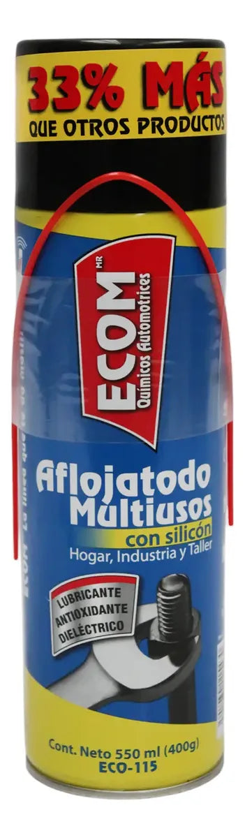 Aflojatodo con Silicón Multiusos Dieléctrico 550ml ECO115 1