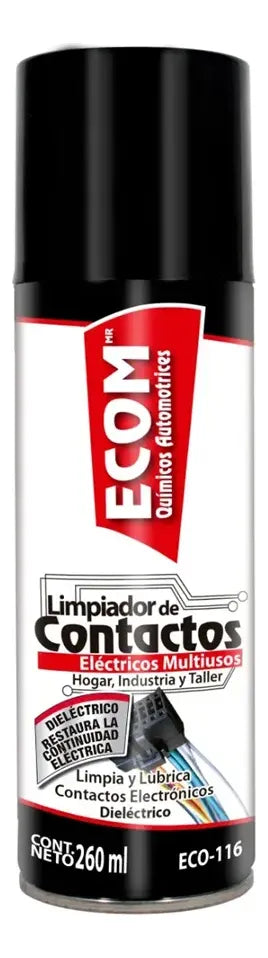 Limpiador de Contactos Eléctricos Multiusos 260ml ECO116 1