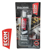 Silicon Sellador Alta-temp Rtv 70 Grms Eco118-n 1pz Ecom,