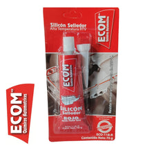 Silicon Sellador Alta Temperatura Rtv 70g Eco118-r 1pz Ecom