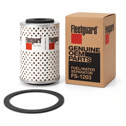 Filtro Separador Diésel Agua Cartucho Fleetguard Fs1203 Cummins